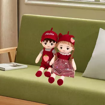 2 шт. парные куклы, плюшевые игрушки, мягкие куклы для подарков в гостиную на День святого Валентина 70cm
