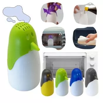 2 шт. паровой очиститель Penguin для микроволновой печи кухонный прибор легкая дезинфекция водой простая очистка необходимый инструмент