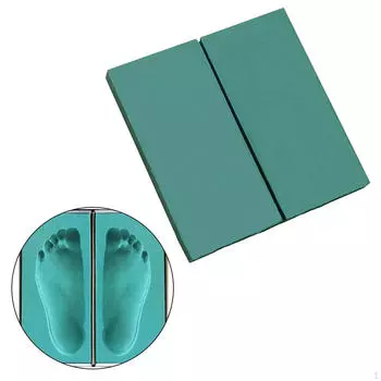 2 шт. пенопластовые блоки для снятия слепков стопы для различных типов обуви портативные профессиональные