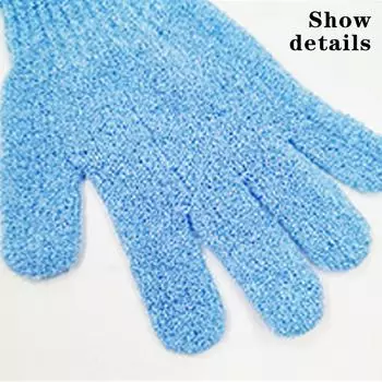 2 шт. перчатки для душа отшелушивание кожи массажная губка для тела скраб для душа скраб для спины увлажняющие спа принадлежности