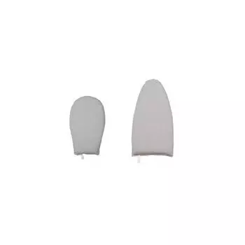 2 шт. перчатки для отпаривателя одежды, хлопковые термостойкие держатели для гладильной доски, дышащие накладки, сменные аксессуары