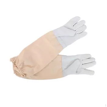 2 шт. перчатки для пчеловодов защитные рукава для пчеловодов профилактика укусов дышащие L