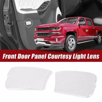 2 шт. Передние правая левая крышки ламп внутреннего освещения двери прозрачные линзы для Ford F150 F250