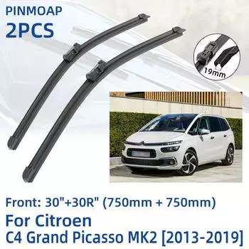 2 шт. передние щетки стеклоочистителя для C4 Grand Picasso MK2 2013-2019 30 + 30R оконные щетки резак аксессуары 2013 2014 2015 20