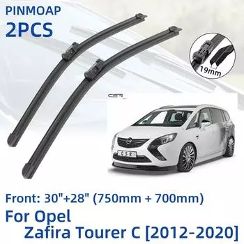 2 шт. передние щетки стеклоочистителя для Opel Zafira Tourer C 2012-2020 30 + 28 оконные щетки резак аксессуары 2012 2013 2014 2015 2016