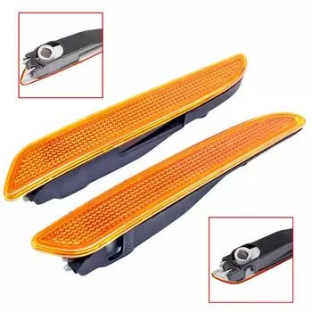 2 шт. Передний бампер Боковой габаритный фонарь Лампа Для E-Class W211 2007-2009