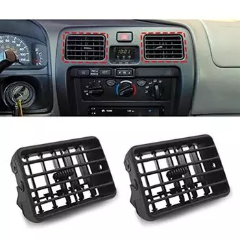 2 шт. Передний центральный дефлектор воздуховода на приборную панель для Toyota 4runner Tacoma 1996-2002 55063-35030