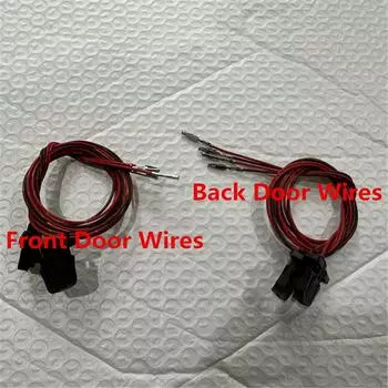 2 шт., передний задний дверной световой кабель, разъем жгута проводов для Volkswagen VW Golf 5 6 7 Jetta MK5 MK6 MK7 T-ROC Tiguan 1