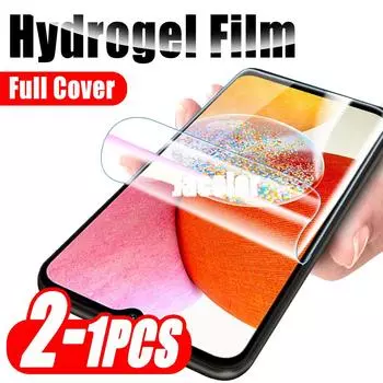 2 шт. передняя гидрогелевая пленка для Samsung Galaxy A14 5G A54 A34 A24 4G A 54 34 24 14 4 5 G защитные защитные пленки для экрана не стекло For Samsung A54