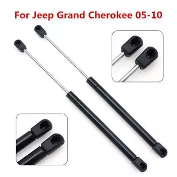 2 шт., передняя крышка двигателя автомобиля, капот, газовые пружины, стойки, подъемные опоры для Jeep Grand Cherokee 2005-2010 68025360AA