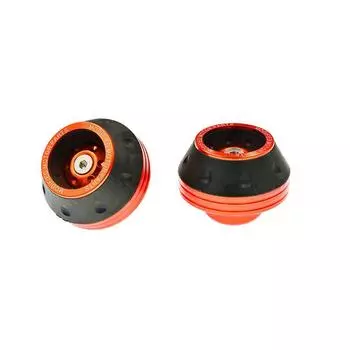 2 шт., передняя вилка мотоцикла, защита от столкновений, амортизатор, защитные накладки на колеса, модифицированные фиолетовый