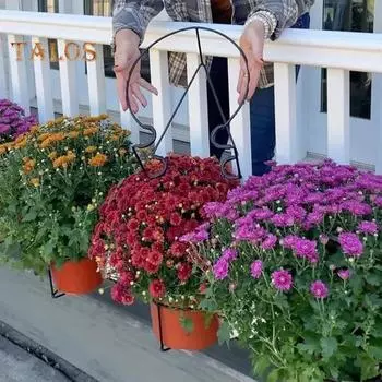 2 шт. перила полка для цветов Компактный плавающий держатель цветочного горшка Простая сборка Нержавеющие подвесные перила Полка для горшков для растений для любителей цветов 2pcs