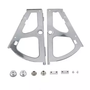 2 шт., петли для ящика для обуви из нержавеющей стали, сменные фитинги для стойки Turing(1 слой)