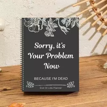 2 шт. Планировщик окончания срока службы Блокнот Планирование Органайзер Полное руководство по окончанию срока службы