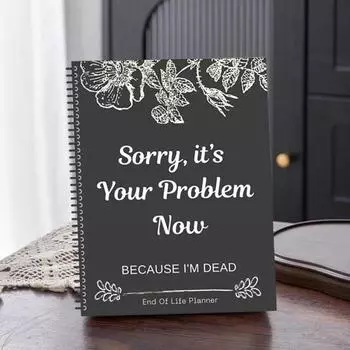 2 шт. Планировщик окончания срока службы Блокнот Планирование Органайзер Полное руководство по окончанию срока службы