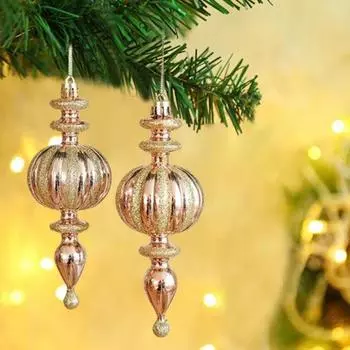 2 шт. пластиковая рождественская подвеска в виде фундука, звезда, рождественская елка, подвеска, принадлежности для аранжировки style H