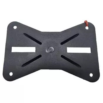 2 шт. Пластиковая универсальная напольная подставка для динамиков, подставка для нижнего сиденья, монтажное отверстие для основания на сцене для твитеров и сабвуферов