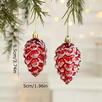 2 шт. Пластиковое украшение для дома на Рождество, подвесные кулоны, товары для вечеринки с Санта-Клаусом, доступны различные варианты