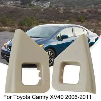 2 шт. Пластиковые правые крепежные замки для автомобилей, кронштейны, крышки для перчаточных ящиков для Toyota Camry XV40 2006-2011, автомобильные аксессуары CHINA