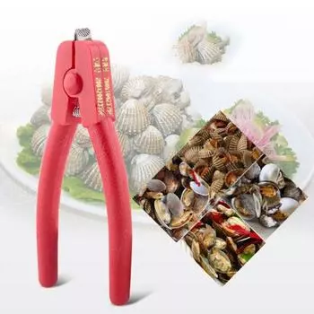 2 шт. Пластиковые ручки для открывания раковин устриц, зажимы для экономии труда, открывалка для гребешков и крабов, ресторан 2pcs