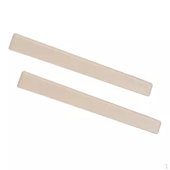 2 шт. пластиковый аксессуар для замены перемычки для классической гитары 80x3x9,3 мм