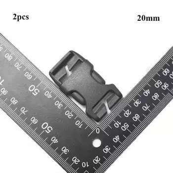 2 шт. Пластиковый ремешок для собачьего ошейника 5 цветов стропа инструмент для улицы боковая пряжка-защелка инструменты для улицы 4