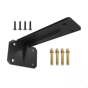 2 шт. плавающие кронштейны для полок, металлические усиленные стены, многофункциональные, белый