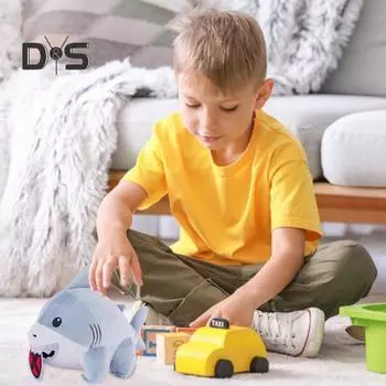 2 шт. плюшевая игрушка в виде акулы из мультфильма, мягкая игрушка в виде акулы, морское животное, комфортная кукла-подушка для дома, офиса, спальни, украшения для детей и взрослых, праздничный подарок A