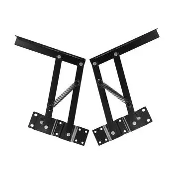 2 шт. Подъемная петля для журнального столика, складная пружинная петля, мебельная фурнитура, подъемная полка, демпфирующая петля, мебельная фурнитура