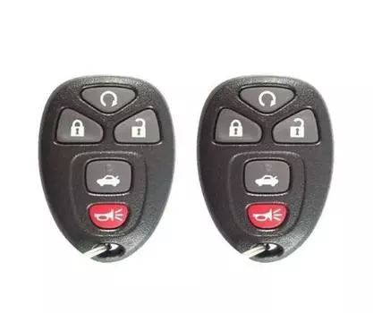 2 шт. подходят для Luzun Junwei новый GL8 Ang Kele автомобильный ключ дистанционного управления One Size чёрный