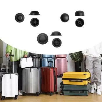 2 шт. подкладки для ножек багажа сменная деталь для багажа нижняя подставка для ножек чемодана подставка для ножек чемодана аксессуары 3