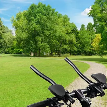 2 шт. Подлокотник для велосипеда, прочный съемный руль для велосипеда, аэродинамическая ручка для руля