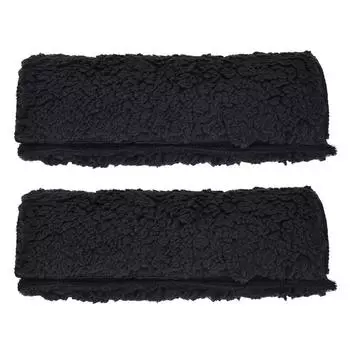 2 шт. подлокотник подушка для офисного кресла чехлы для подлокотников инвалидных колясок офисные кресла подушка для подлокотников накладки на ручки ходунков чёрный