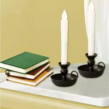 2 шт. подставка для свечи подсвечник винтажный классический конический подсвечник для свадебных украшений аксессуары 2Pcs