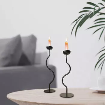 2 шт. подсвечник канделябр канделябр столб свечи подставка подсвечник для свадьбы конус