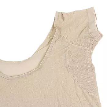 2 шт. подушечки для пота в форме футболки, многоразовые моющиеся подушечки для пота под мышками, антиабсорбирующие