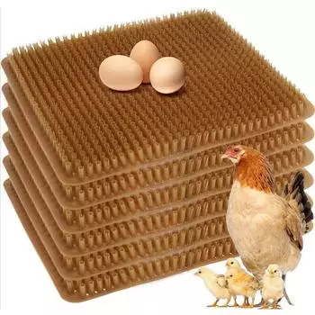 2 шт., подушечки для яиц, многоразовые подушечки для куриного скворечника, легко чистящиеся мягкие подкладки для защиты яиц для сада, фермы, двора зелёный