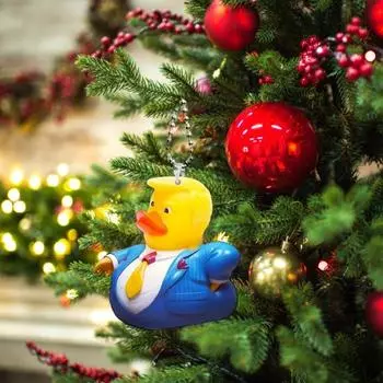 2 шт. подвеска Трампа забавный мультяшный Трамп акриловые украшения рождественская елка подвесные украшения для дома офис автомобиль D