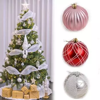 2 шт. Подвеска в виде рождественской елки своими руками 6/8 см, новогодние шары 2024 года, подвесные подвески, декор для вечеринки