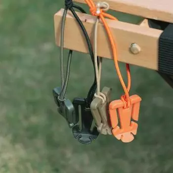 2 шт., подвесная пряжка для рюкзака, тактический зажим для снаряжения, прочные легкие эластичные крючки-защелки армия зеленый