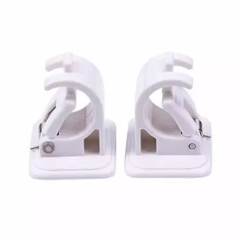 2 шт., подвесной стержень, зажим, клейкий настенный карниз, подвесной стержень, зажим, крючки, карниз для душа, фиксированный зажим Ha