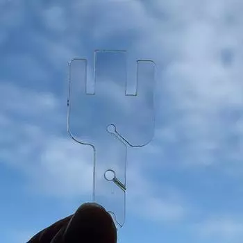 2 шт. Полезные прозрачные простые в использовании натяжители для вязальных машин Экспресс-аксессуары для дома