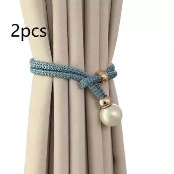 2 шт. Полиэстеровые подхваты для штор в виде подвесных шаров с кисточками, веревочные фиксаторы для дома, спальни