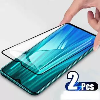 2 шт. полностью закаленное защитное стекло для Xiaomi Redmi 13C 9T 9C A2 A3 14C 14T Note 10 12 11 13 Pro 5G Poco C75 C65 X6 M6 F6 защитная пленка для экрана Xiaomi Poco F4 GT чёрный