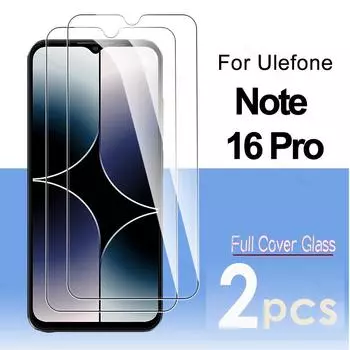 2 шт. полное защитное стекло для Ulefon 16 Pro15 14 13 12 11 закаленное защитное стекло для экрана Ule Fone 16 16Pro дюймовая пленка iphone 11 чистый
