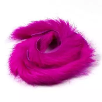 2 шт. полоски Zonker из кроличьего меха зайца для вязания мушек, стример для изготовления рыболовных мух шириной 5 мм