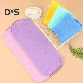 2 шт. Полотенце для ванной, полотенце для глубокой очистки спины, тела, душа, пенящееся сетчатое покрытие, быстросохнущая отшелушивающая ткань, полотенце для тела зелёный