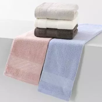 2 шт. Полотенце из хлопка, утолщенное, впитывающее, мягкое, моющее, для лица, для пар, взрослых, для домашнего использования, из хлопка, полотенце, удобные текстильные полотенца для дома 34*74cm