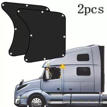 2 шт. Полугрузовик боковое окно шторка для RV Полугрузовик солнцезащитный козырек Авто Тепло Окно Аксессуары