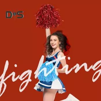 2 шт. помпоны для болельщиков из металлической фольги, текстурированные, для школьных шейкеров, сверкающие помпоны для болельщиков с кисточками и ручкой для спортивных мероприятий, торжеств C